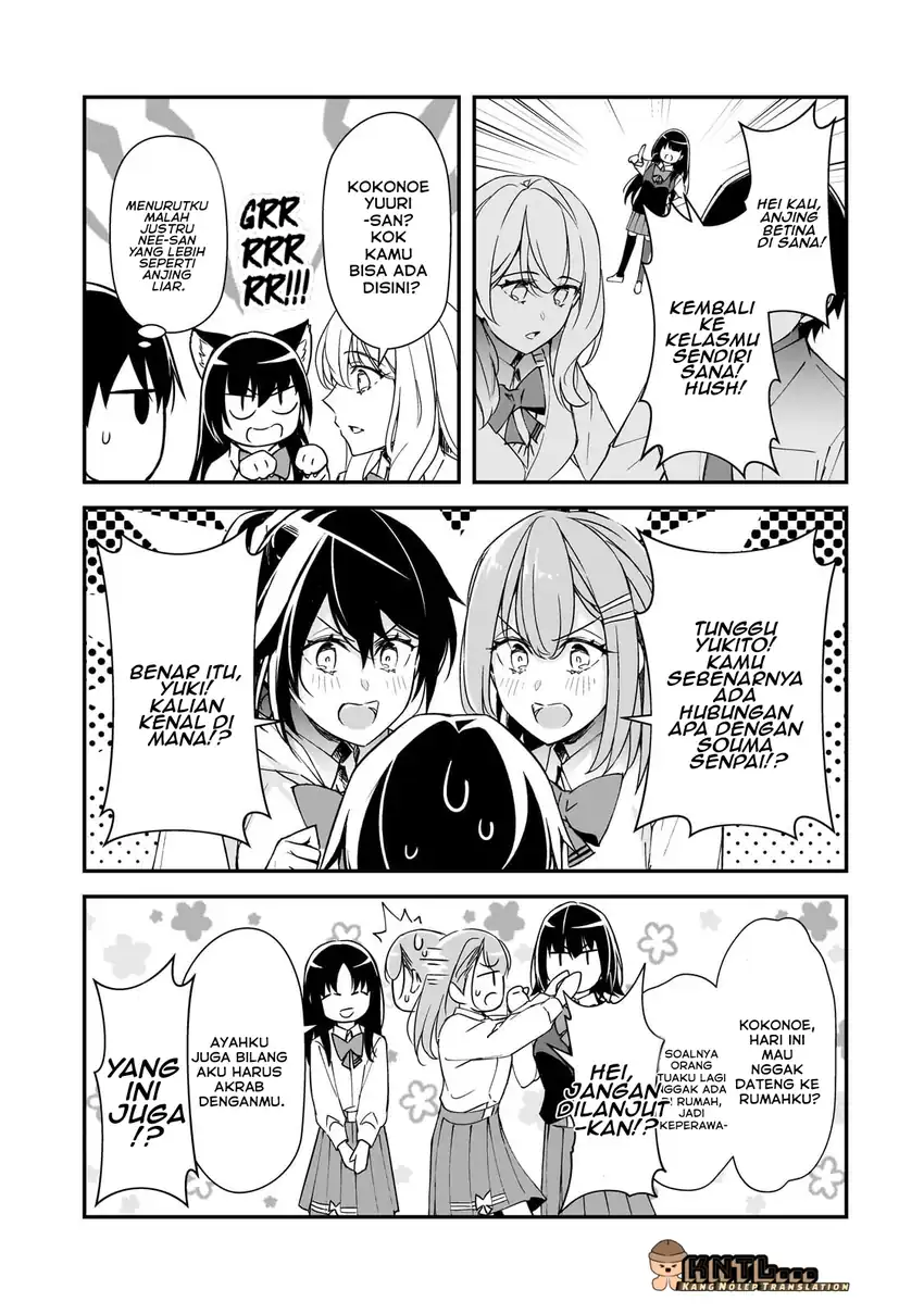 Ore ni Trauma wo Ataeta Joshi-tachi ga Chirachira Mitekuru kedo, Zannen desu ga Teokure desu chapter 30 halaman 20