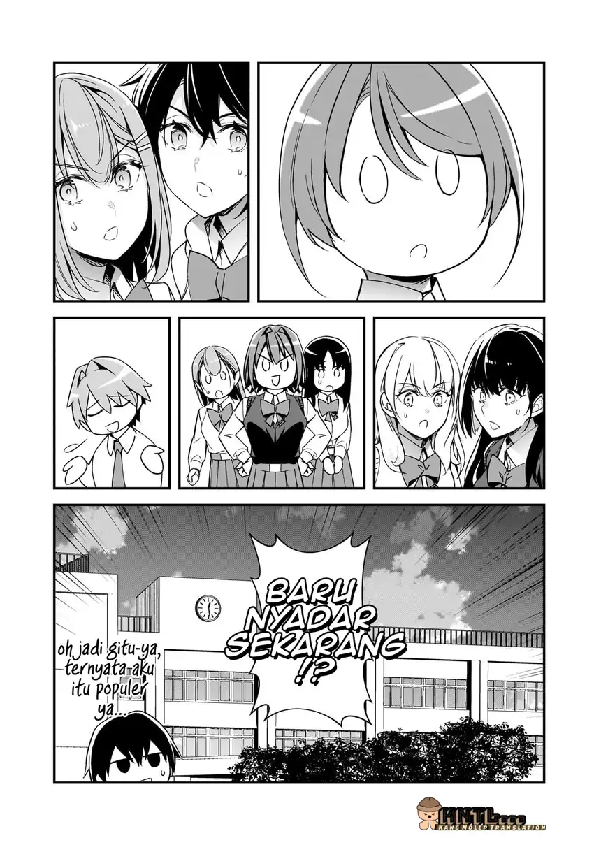 Ore ni Trauma wo Ataeta Joshi-tachi ga Chirachira Mitekuru kedo, Zannen desu ga Teokure desu chapter 30 halaman 22