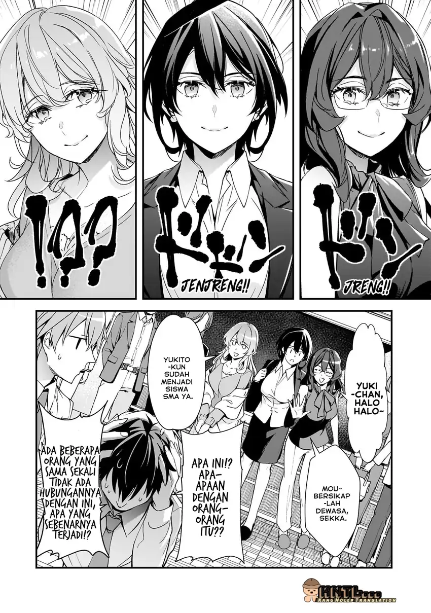 Ore ni Trauma wo Ataeta Joshi-tachi ga Chirachira Mitekuru kedo, Zannen desu ga Teokure desu chapter 30 halaman 27