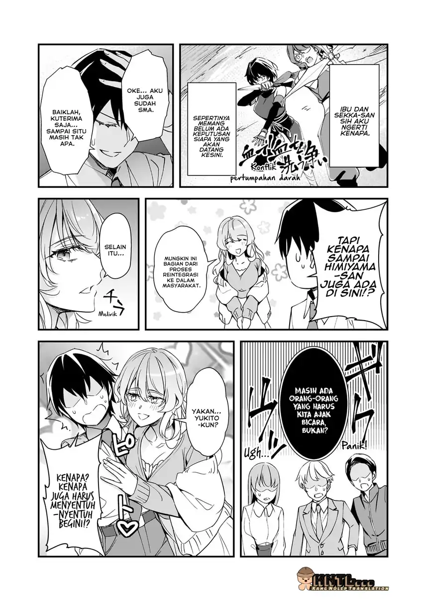 Ore ni Trauma wo Ataeta Joshi-tachi ga Chirachira Mitekuru kedo, Zannen desu ga Teokure desu chapter 30 halaman 28