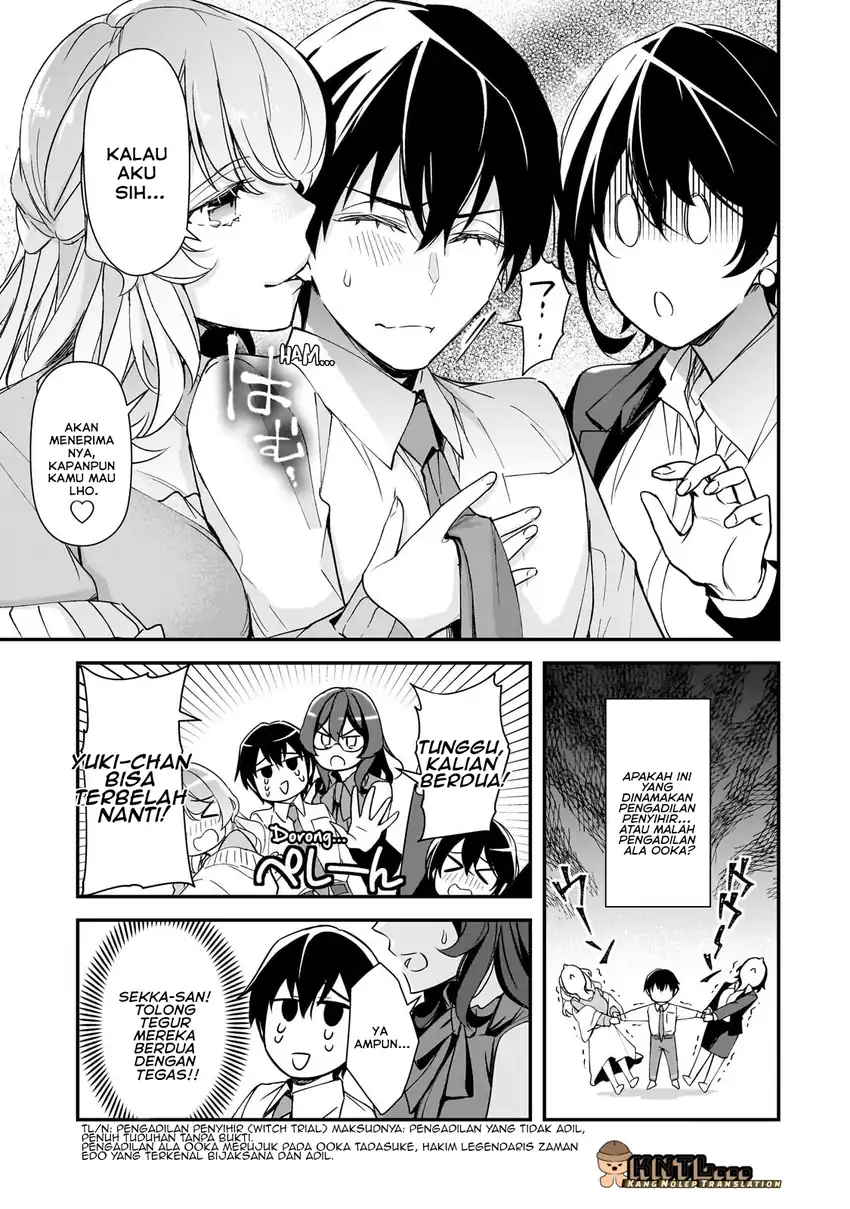 Ore ni Trauma wo Ataeta Joshi-tachi ga Chirachira Mitekuru kedo, Zannen desu ga Teokure desu chapter 30 halaman 30