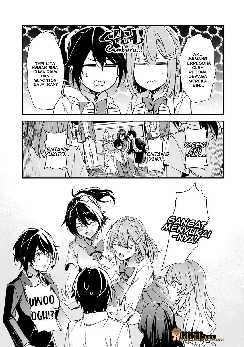 Ore ni Trauma wo Ataeta Joshi-tachi ga Chirachira Mitekuru kedo, Zannen desu ga Teokure desu chapter 30 halaman 32