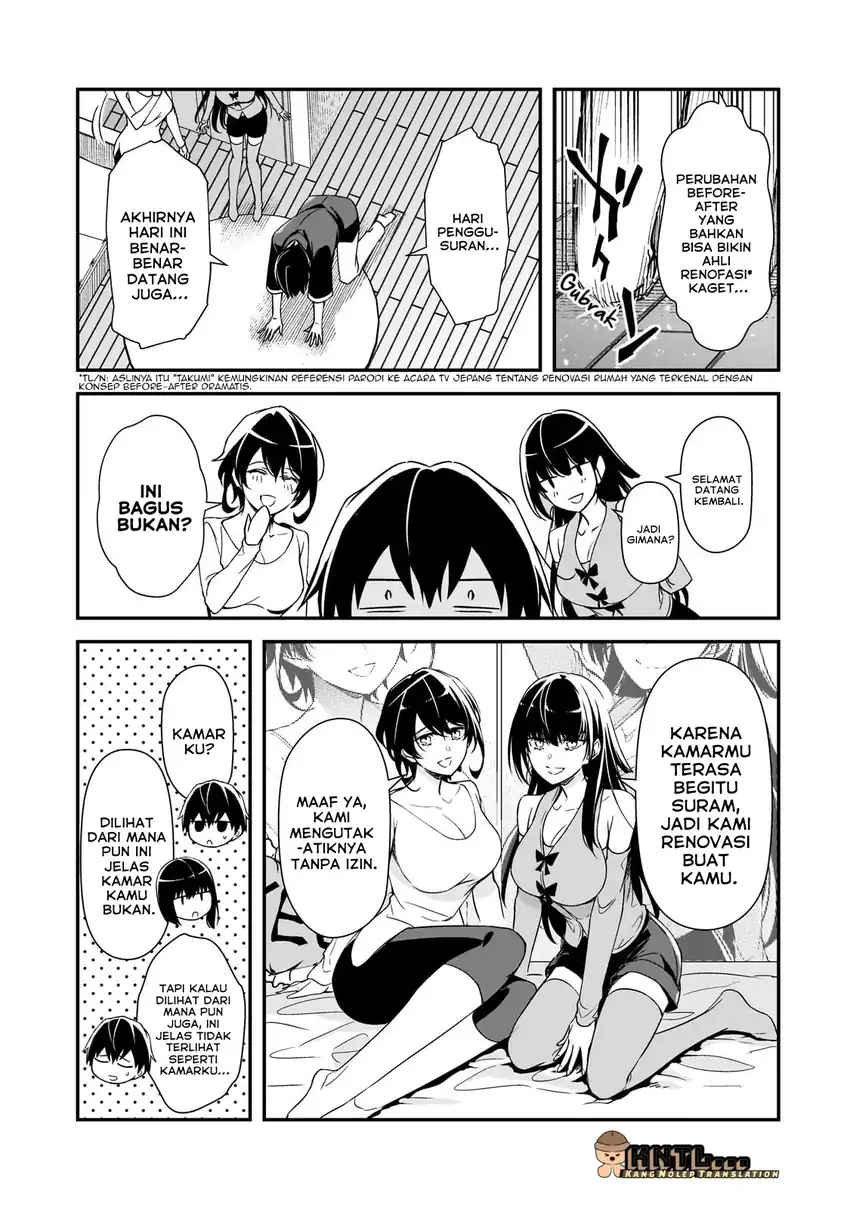 Ore ni Trauma wo Ataeta Joshi-tachi ga Chirachira Mitekuru kedo, Zannen desu ga Teokure desu chapter 30 halaman 4