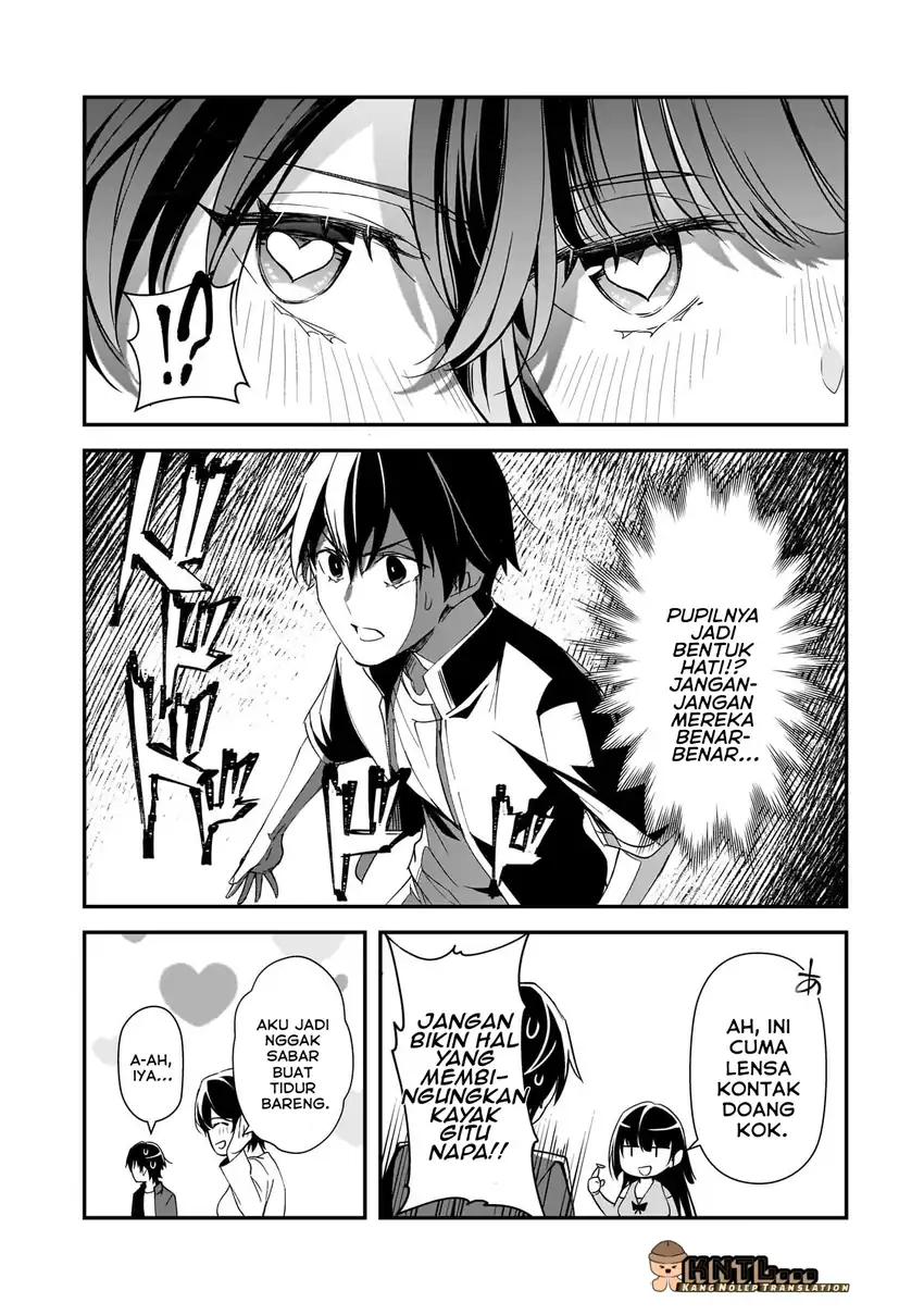 Ore ni Trauma wo Ataeta Joshi-tachi ga Chirachira Mitekuru kedo, Zannen desu ga Teokure desu chapter 30 halaman 8