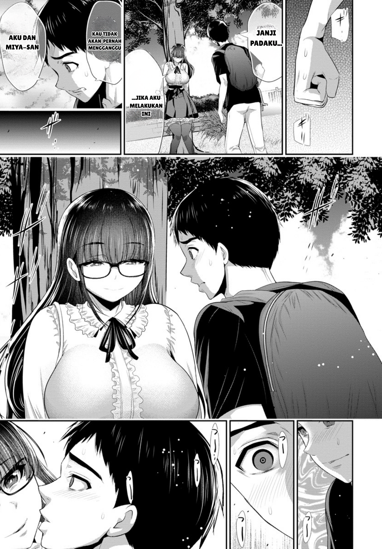 Osananajimi to Kanojo to chapter 4 halaman 12