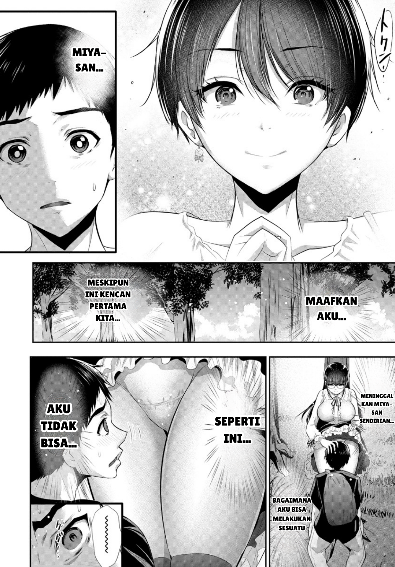 Osananajimi to Kanojo to chapter 4 halaman 18