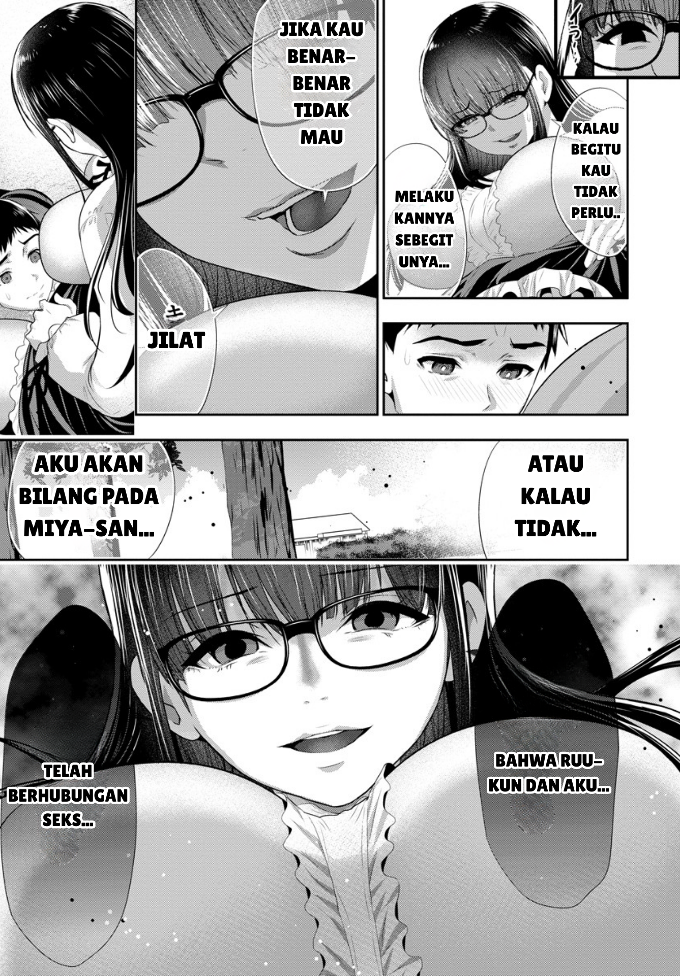 Osananajimi to Kanojo to chapter 4 halaman 19