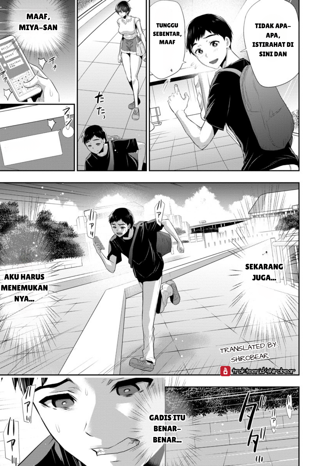 Osananajimi to Kanojo to chapter 4 halaman 6