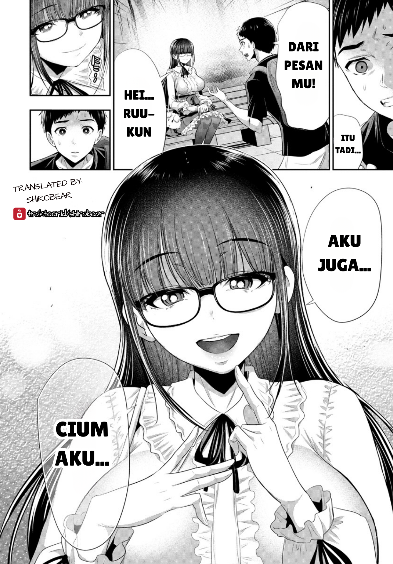 Osananajimi to Kanojo to chapter 4 halaman 9