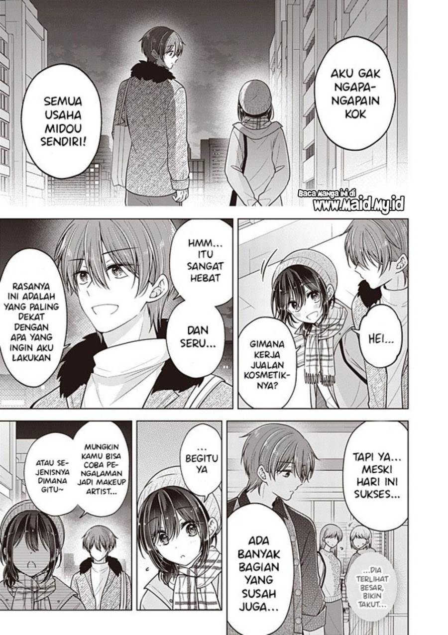 Osananajimi(♂) wo Onnanoko ni Shiteshimatta Hanashi chapter 130 halaman 19