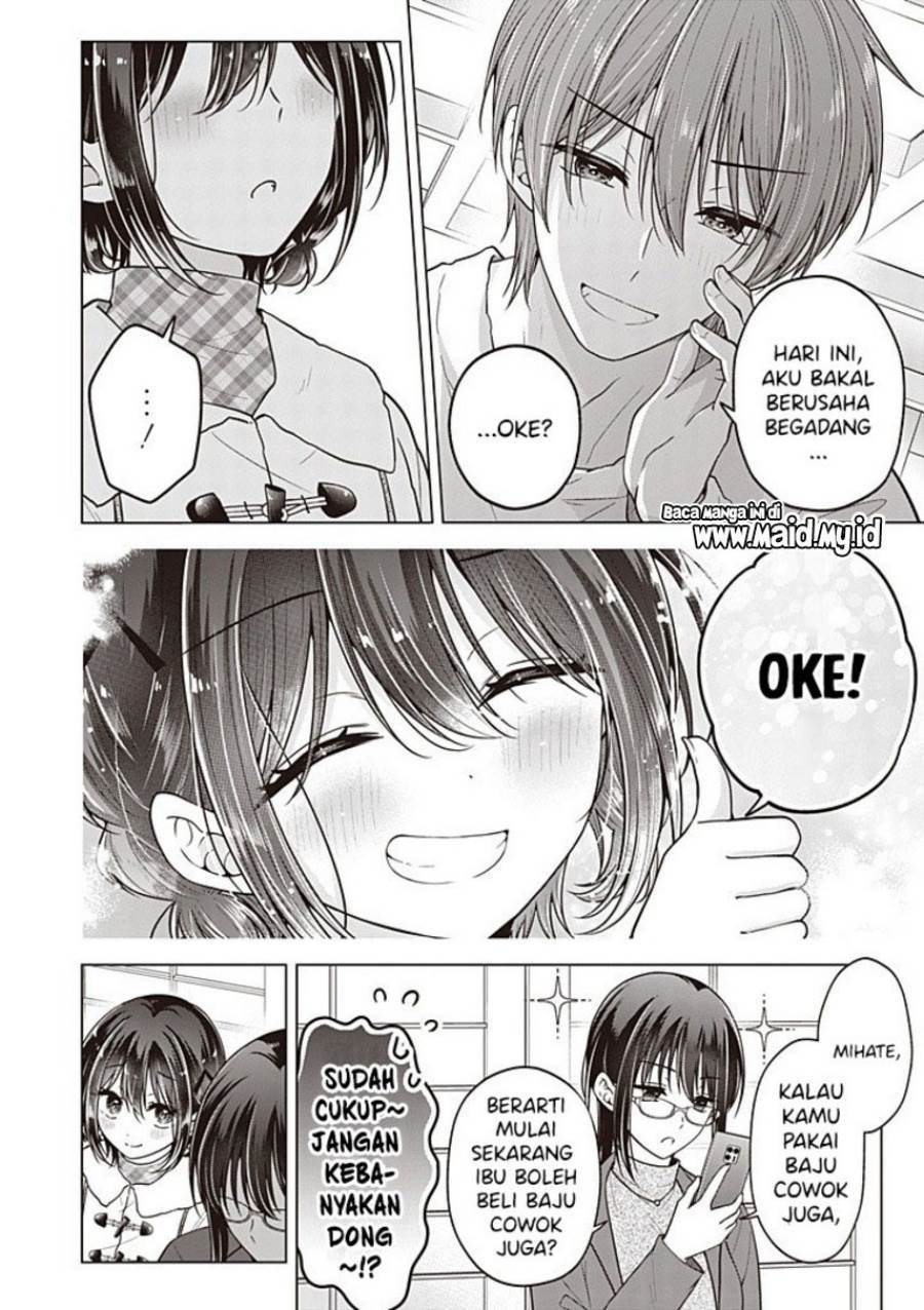 Osananajimi(♂) wo Onnanoko ni Shiteshimatta Hanashi chapter 131 halaman 17