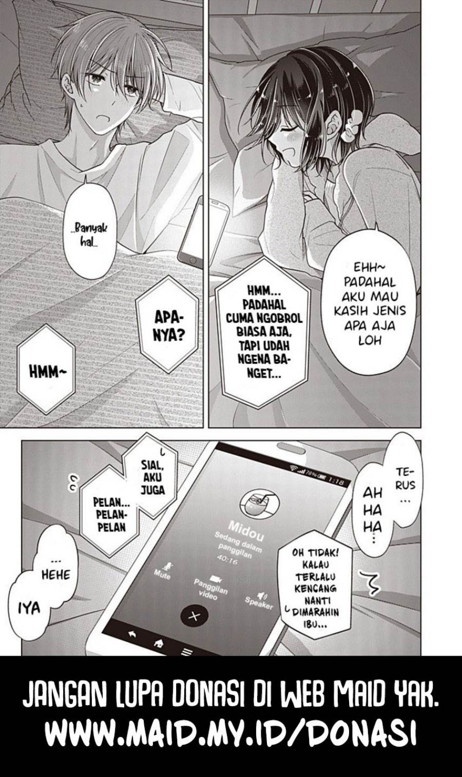 Osananajimi(♂) wo Onnanoko ni Shiteshimatta Hanashi chapter 132 halaman 14