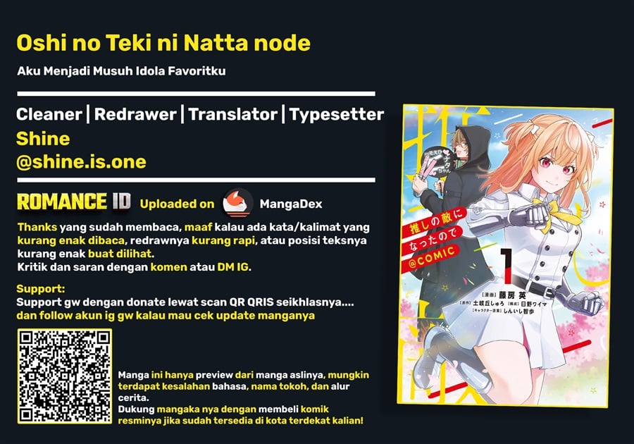 Oshi no Teki ni Natta node chapter 12 halaman 27