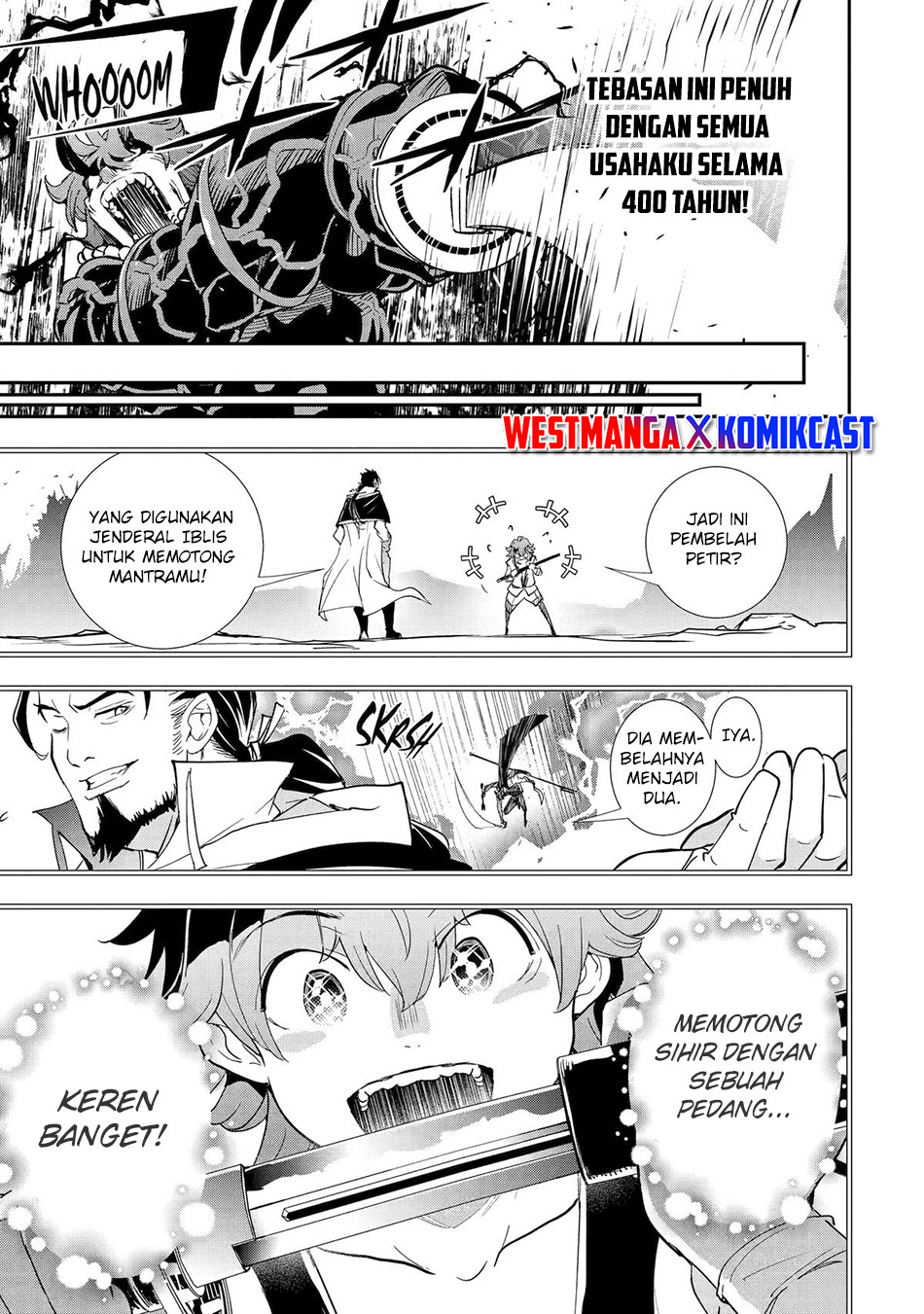 Rakudai Kenja Gakuin no Musou ~ Nidome no Tensei, S Rank Cheat Majutsushi Boukenroku chapter 25 halaman 47