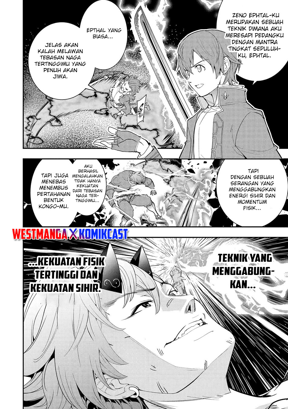 Rakudai Kenja Gakuin no Musou ~ Nidome no Tensei, S Rank Cheat Majutsushi Boukenroku chapter 25 halaman 57