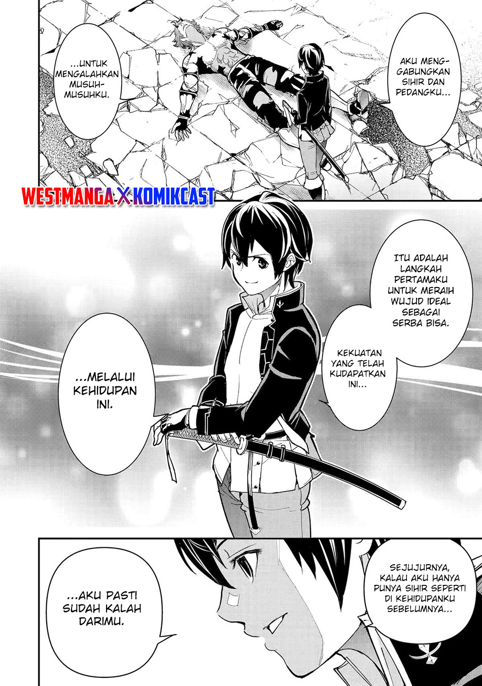 Rakudai Kenja Gakuin no Musou ~ Nidome no Tensei, S Rank Cheat Majutsushi Boukenroku chapter 25 halaman 59