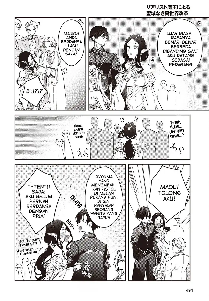 Realist Maou Niyoru Seiiki Naki Isekai Kaikaku chapter 57 halaman 15