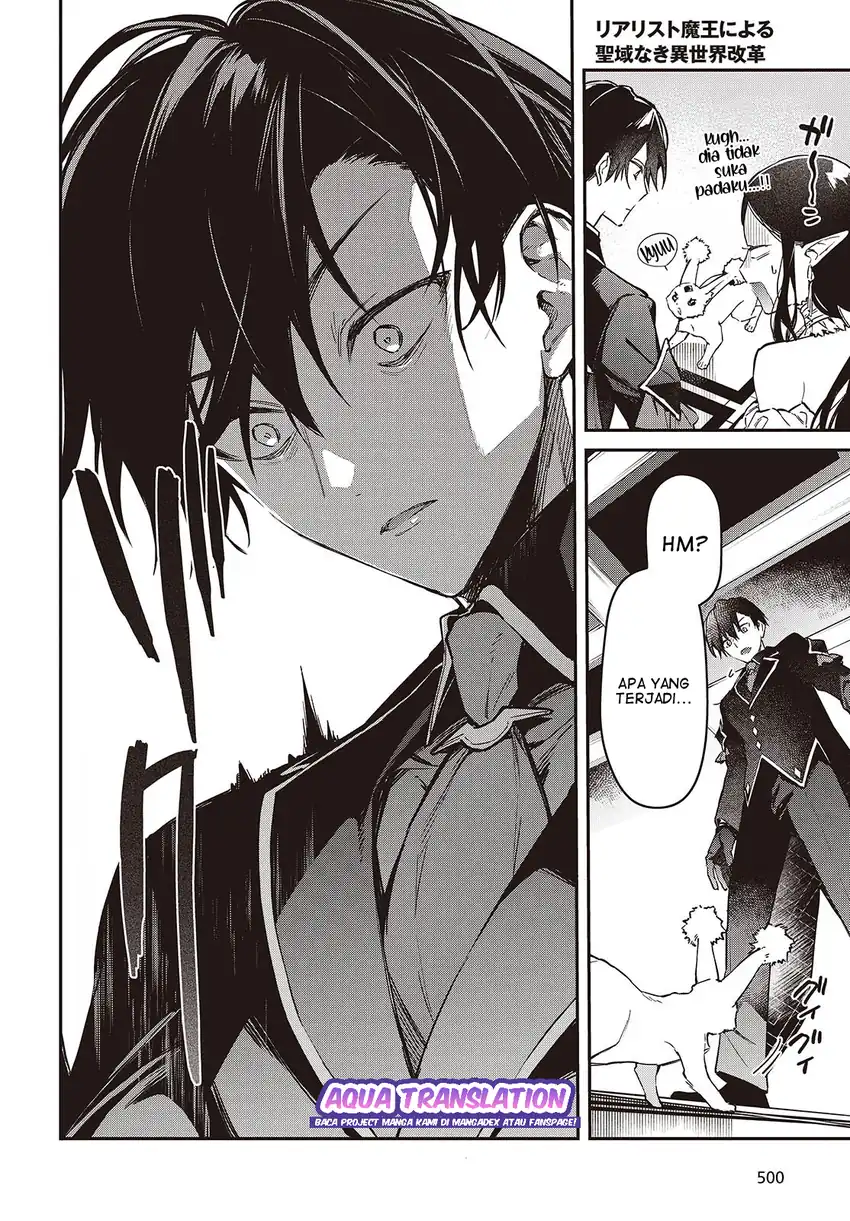 Realist Maou Niyoru Seiiki Naki Isekai Kaikaku chapter 57 halaman 21