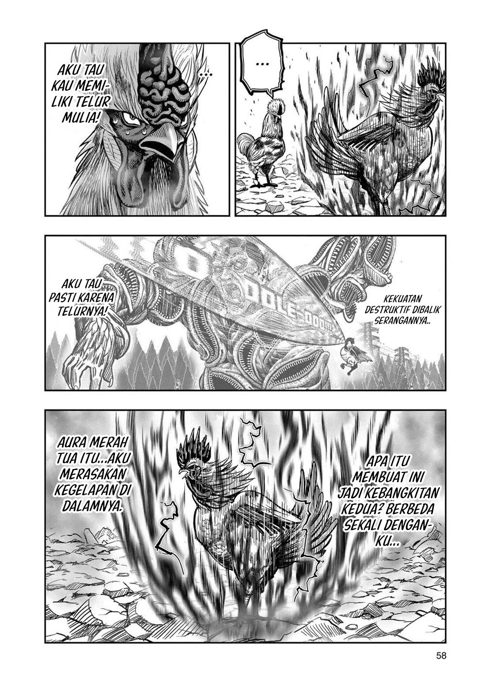 Rooster Fighter chapter 29 halaman 57