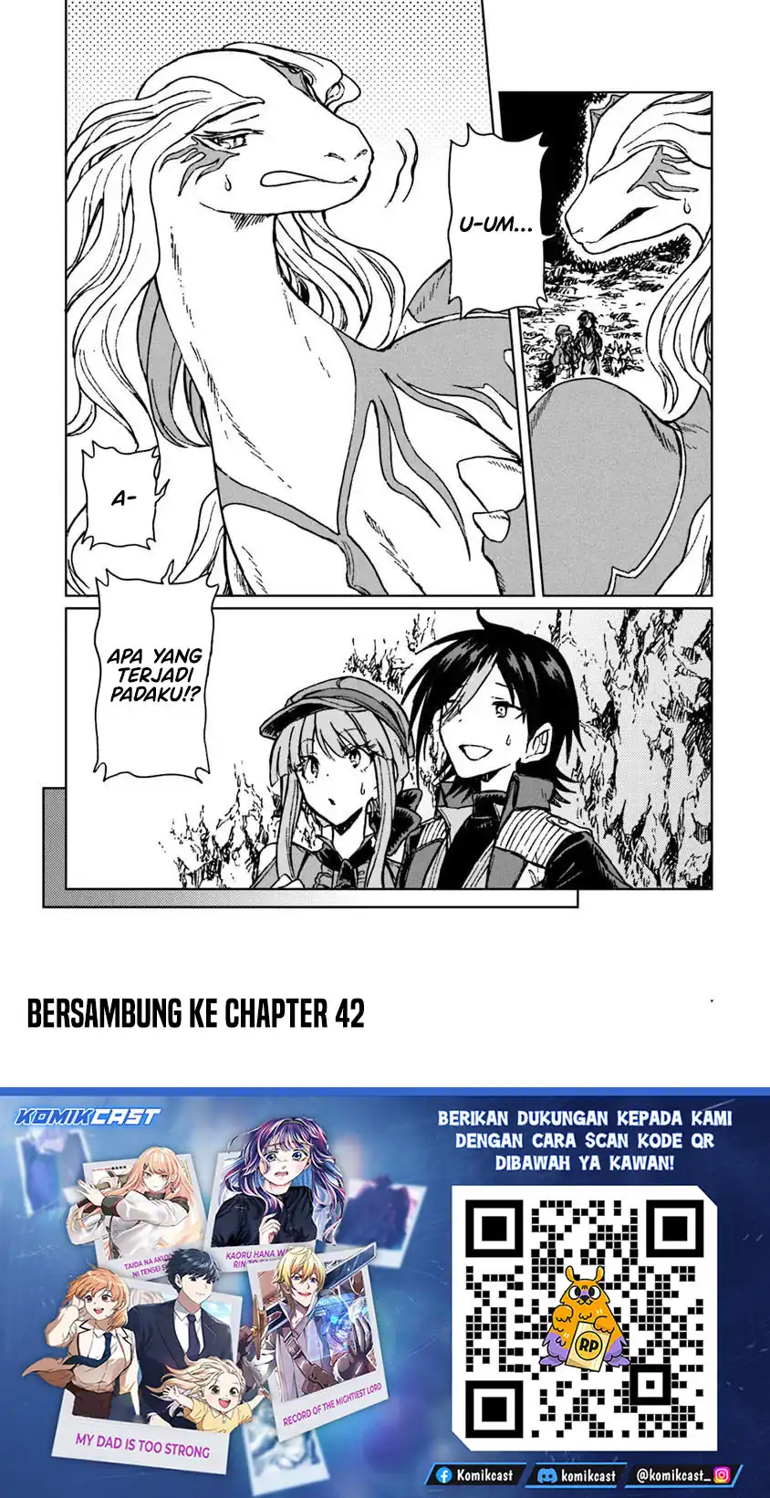 S-kyuu Guild wo Tsuihou saretakedo, Jitsu wa Ore dake Dragon no Kotoba ga Wakaru no de, Kidzuita Toki ni wa Ryuu Kishi no Chouten wo Kiwametemashita chapter 41 halaman 32