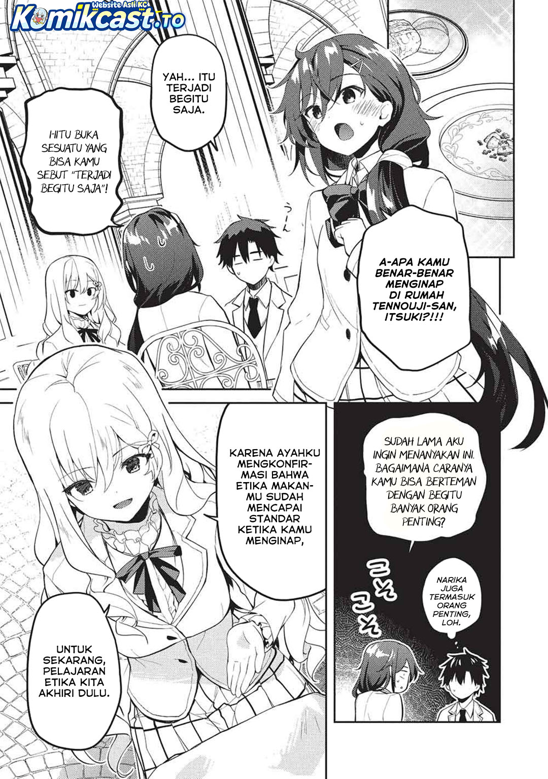 Saijo no Osewa ~Takane no Hana Darakena Meimon Kou de, Gakuin Ichi no Ojou-sama (Seikatsu Noryoku Kaimu) o Kagenagara Osewa suru Koto ni Narimashita~ chapter 32 halaman 20
