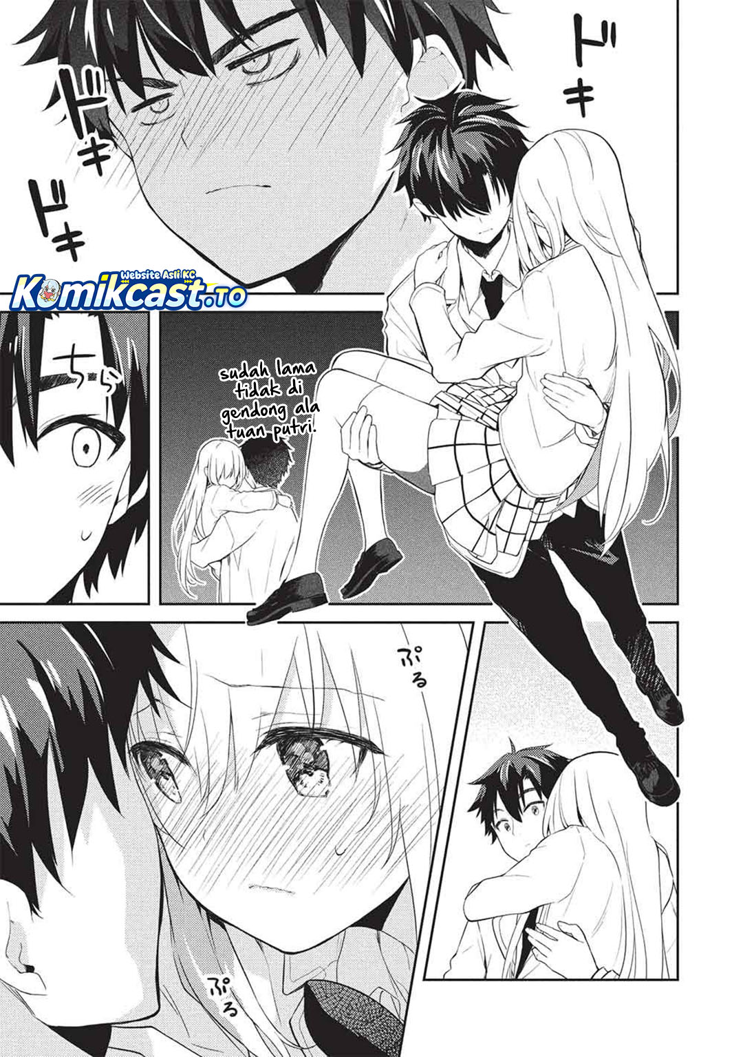 Saijo no Osewa ~Takane no Hana Darakena Meimon Kou de, Gakuin Ichi no Ojou-sama (Seikatsu Noryoku Kaimu) o Kagenagara Osewa suru Koto ni Narimashita~ chapter 32 halaman 8