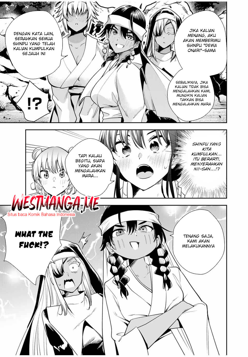 Sakigake no Hana Miko chapter 58 halaman 17