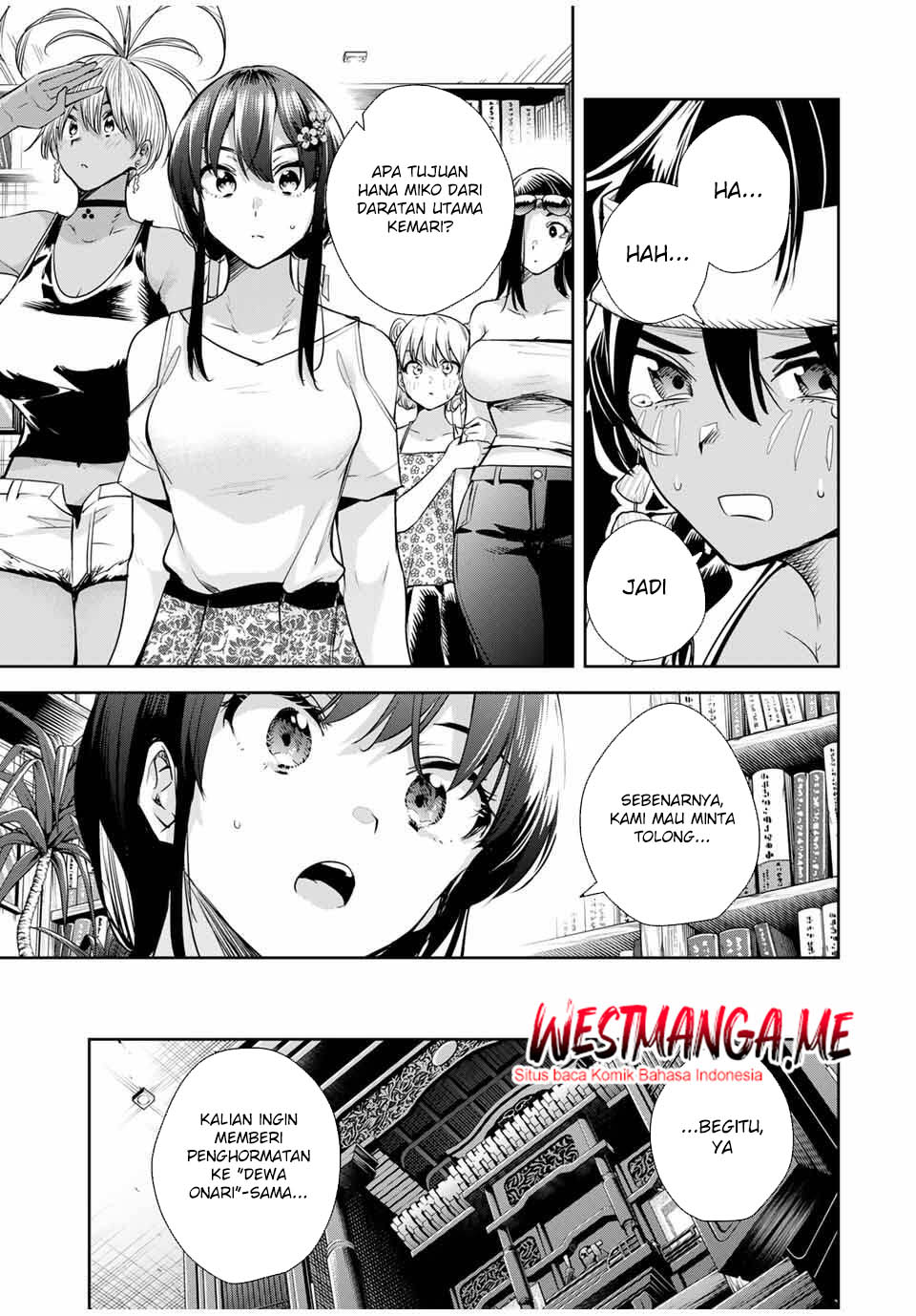 Sakigake no Hana Miko chapter 58 halaman 9