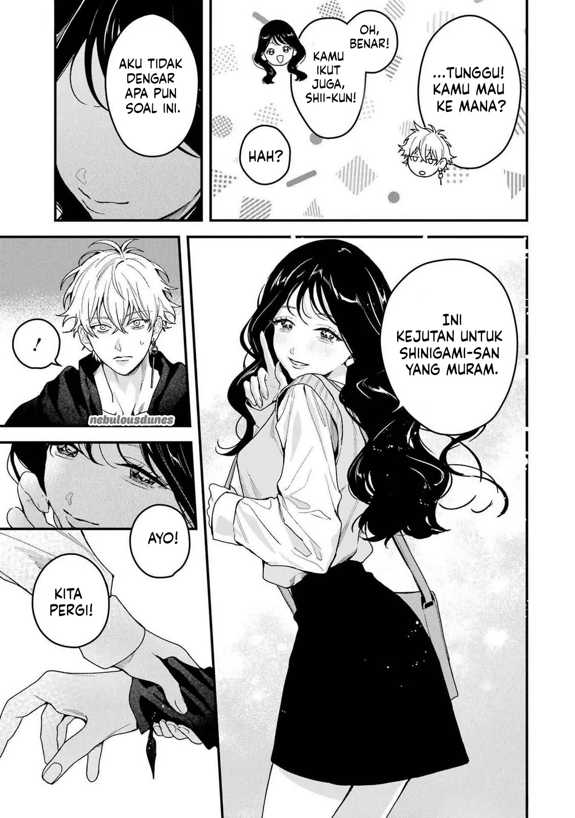 Shinigami no Hanayome: Yomei 7-nichi kara no Koufuku chapter 14 halaman 4