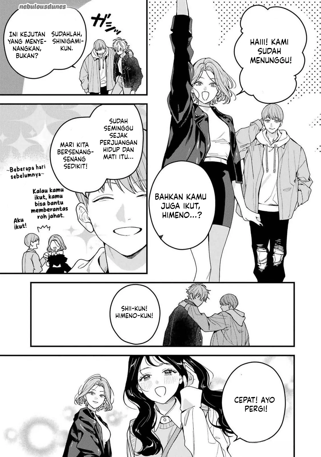 Shinigami no Hanayome: Yomei 7-nichi kara no Koufuku chapter 14 halaman 6