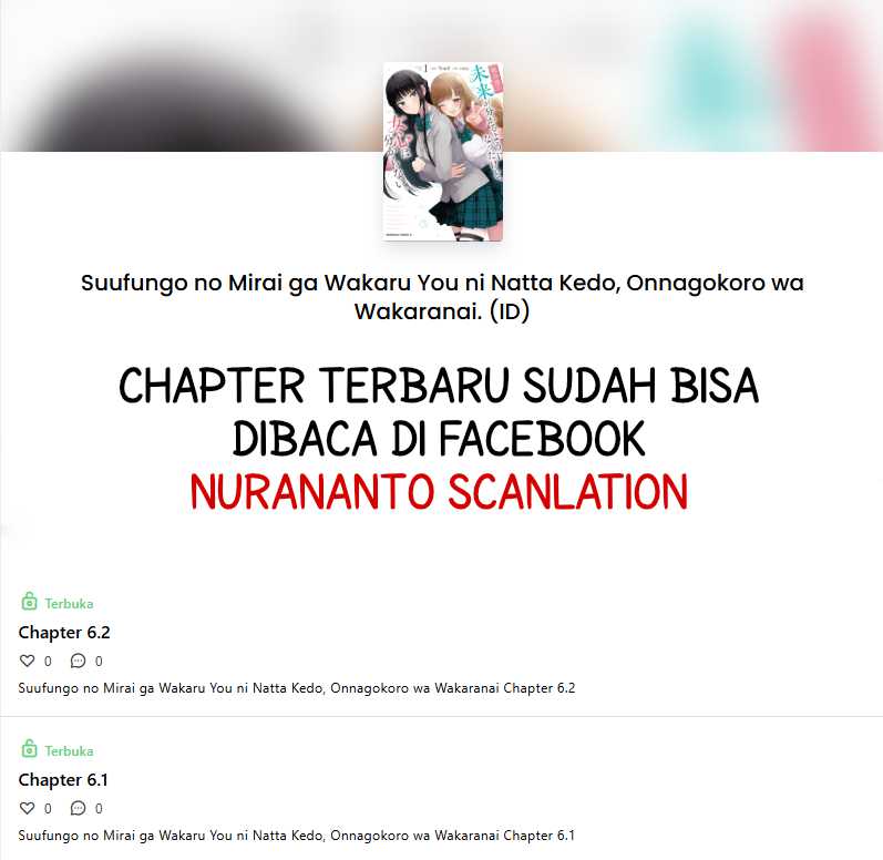 Suufungo no Mirai ga Wakaru You ni Natta Kedo, Onnagokoro wa Wakaranai chapter 6.1 halaman 16