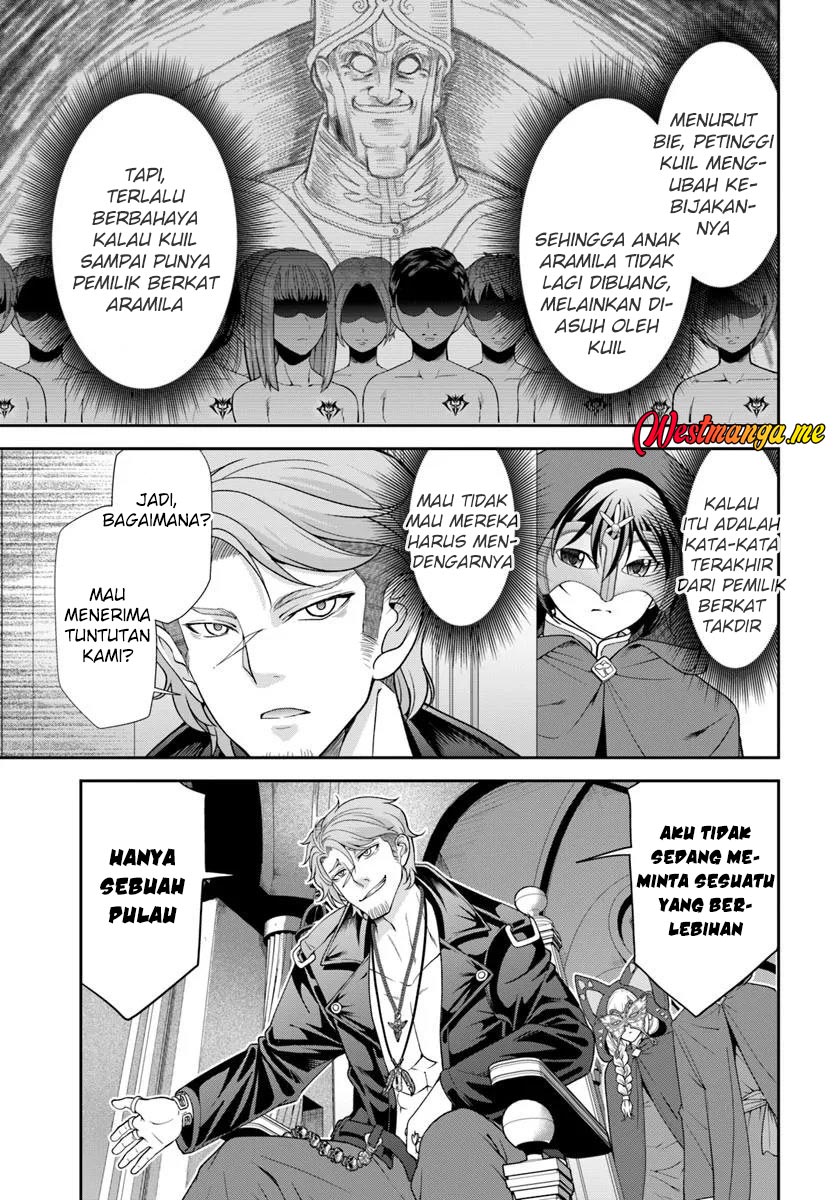 Tenohira Kaitaku Mura de Isekai Kenkokuki: Fueteku Yome-tachi to Nonbiri Mujintou Life chapter 62 halaman 7