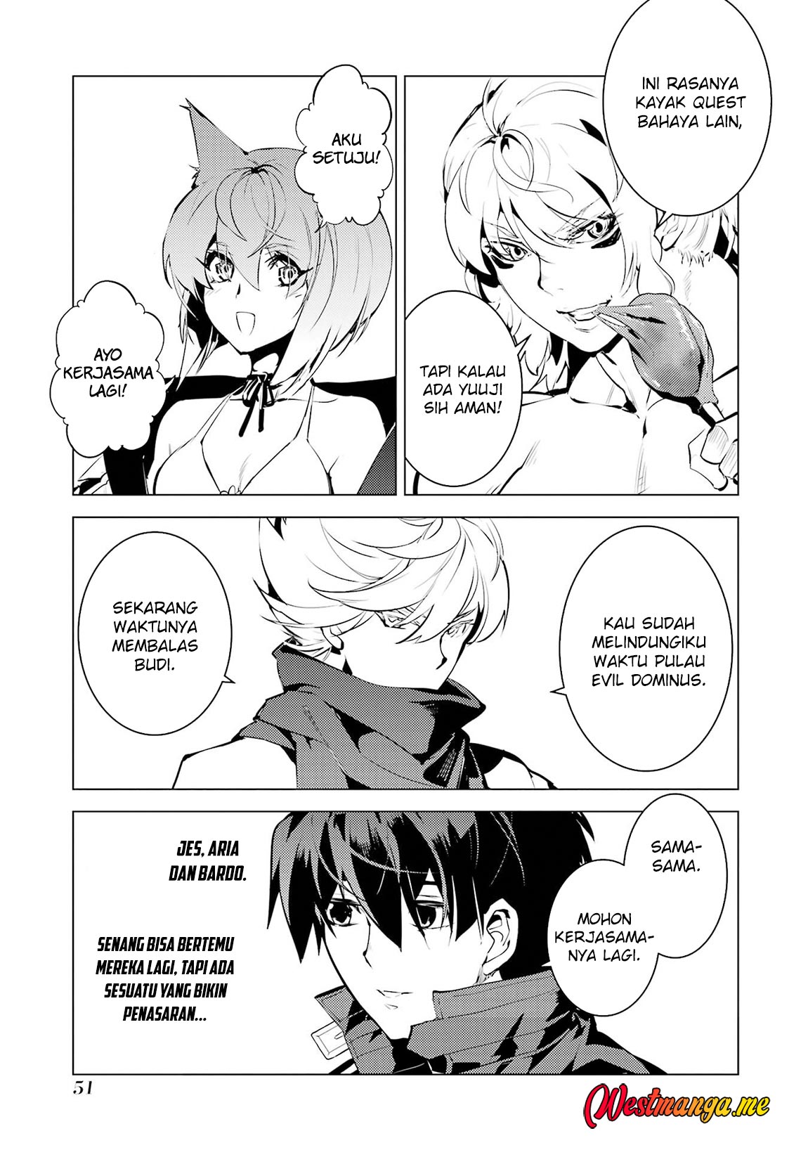 Tensei Kenja no Isekai Raifu ~Daini no Shokugyo wo Ete Sekai Saikyou ni Narimashita chapter 85 halaman 51