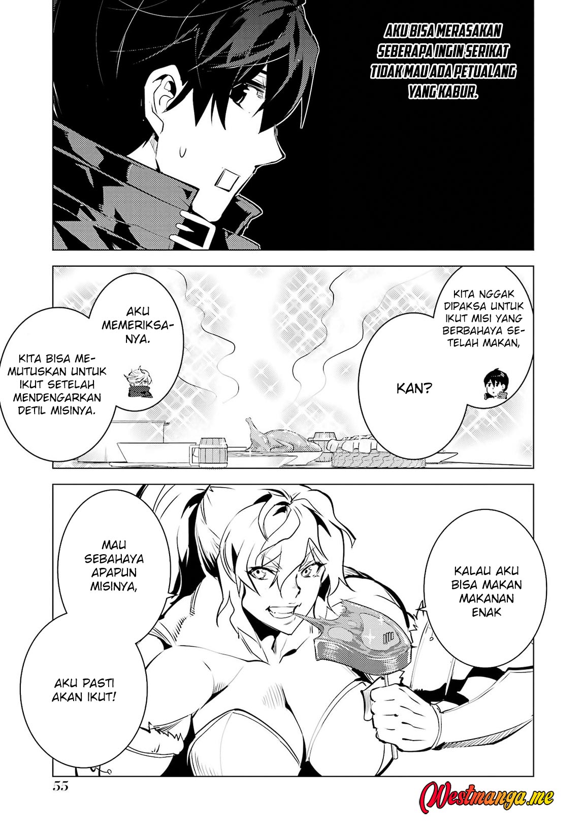 Tensei Kenja no Isekai Raifu ~Daini no Shokugyo wo Ete Sekai Saikyou ni Narimashita chapter 85 halaman 54