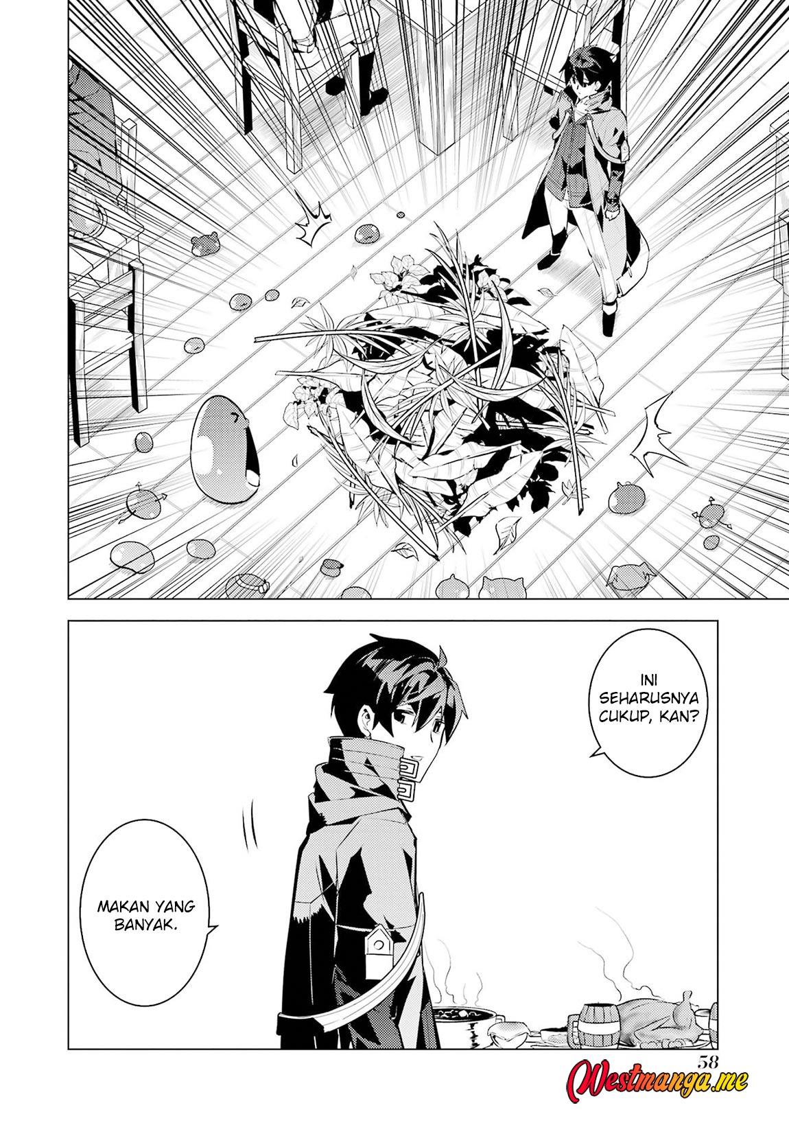 Tensei Kenja no Isekai Raifu ~Daini no Shokugyo wo Ete Sekai Saikyou ni Narimashita chapter 85 halaman 57