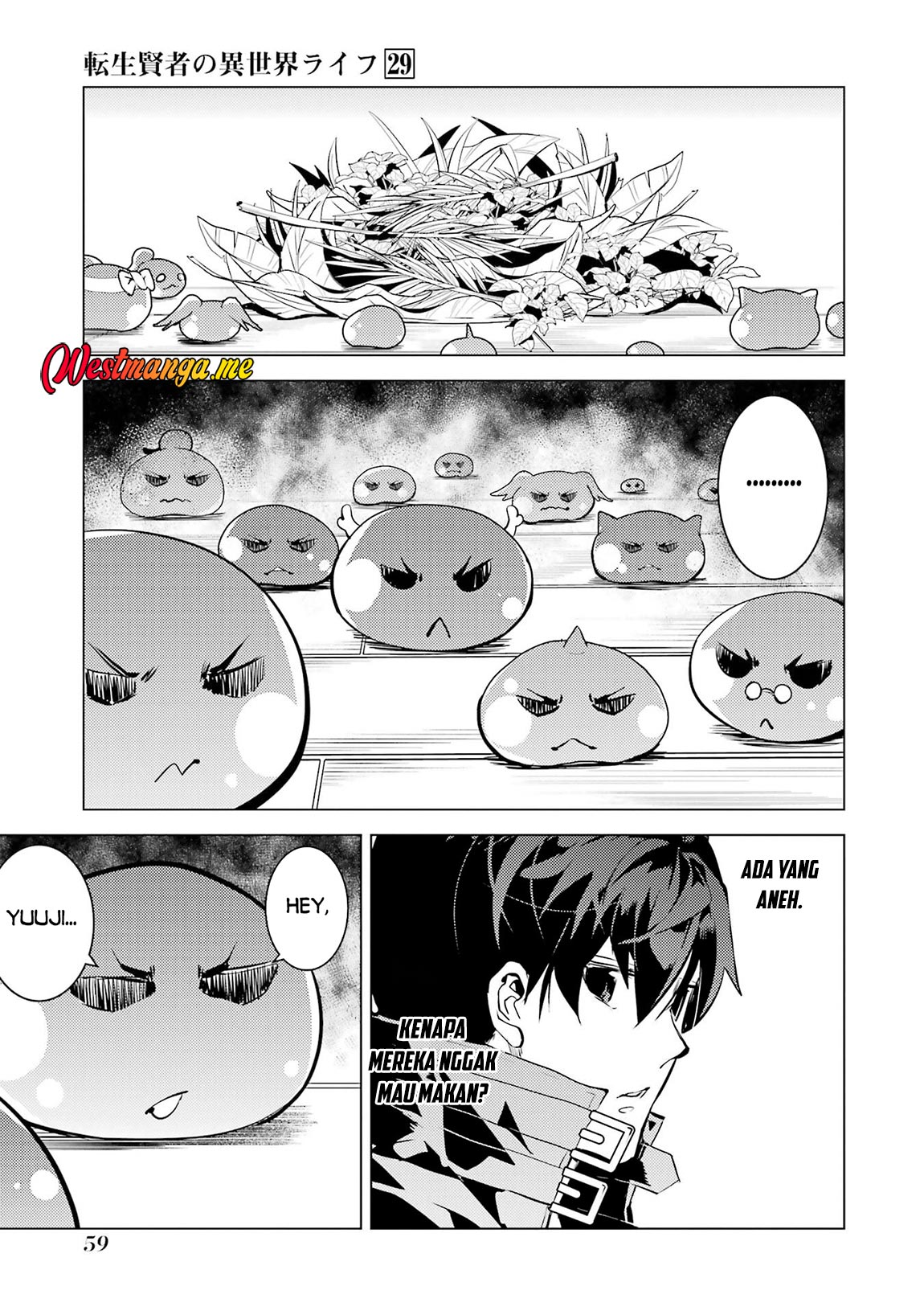 Tensei Kenja no Isekai Raifu ~Daini no Shokugyo wo Ete Sekai Saikyou ni Narimashita chapter 85 halaman 58