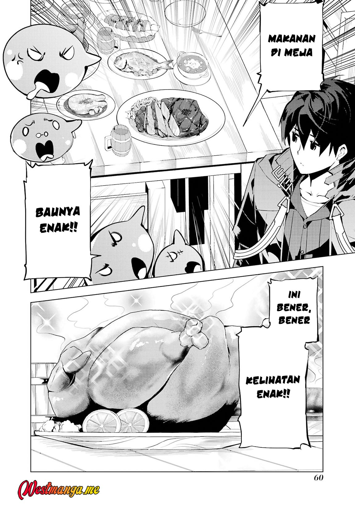 Tensei Kenja no Isekai Raifu ~Daini no Shokugyo wo Ete Sekai Saikyou ni Narimashita chapter 85 halaman 59