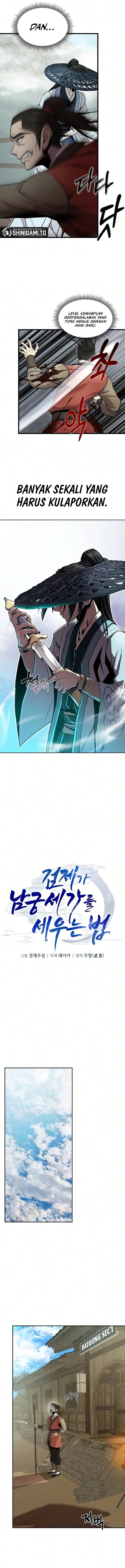 The Sword Emperor's Path To Namgung chapter 11 halaman 4