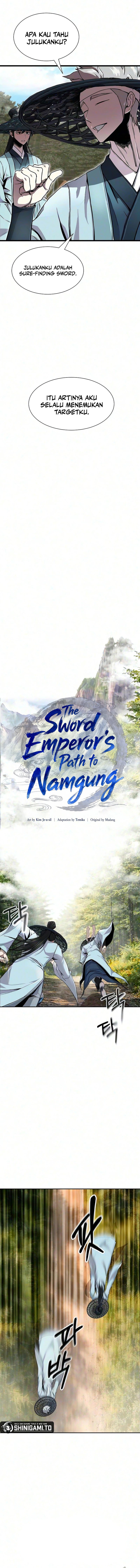 The Sword Emperor's Path To Namgung chapter 13 halaman 4