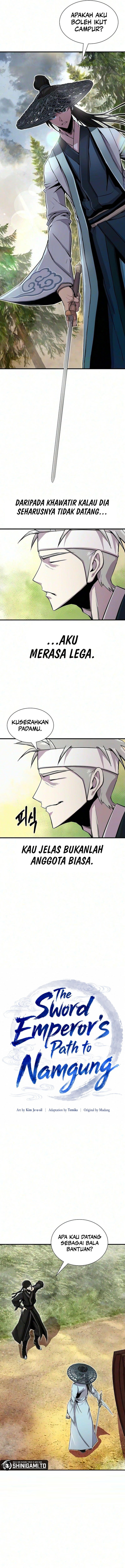 The Sword Emperor's Path To Namgung chapter 14 halaman 11