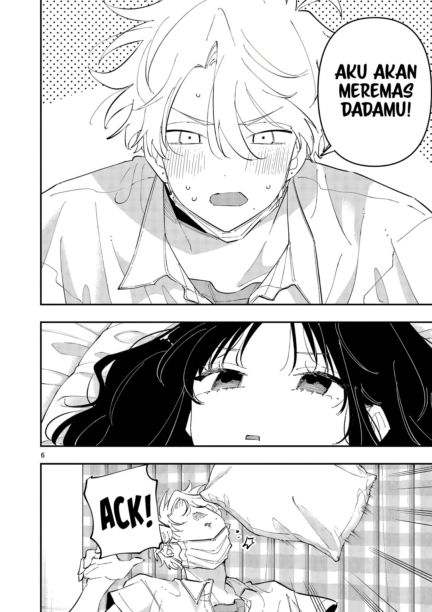 Tonari no Seki no Yatsu ga Souiu Me de Mitekuru chapter 51 halaman 6