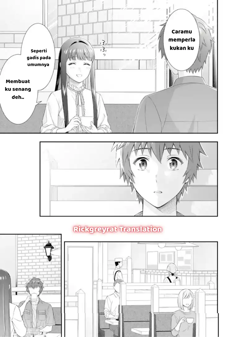 Toumei na Yoru ni Kakeru-kun to, Me ni Mienai Koi wo Shita chapter 4.2 halaman 6