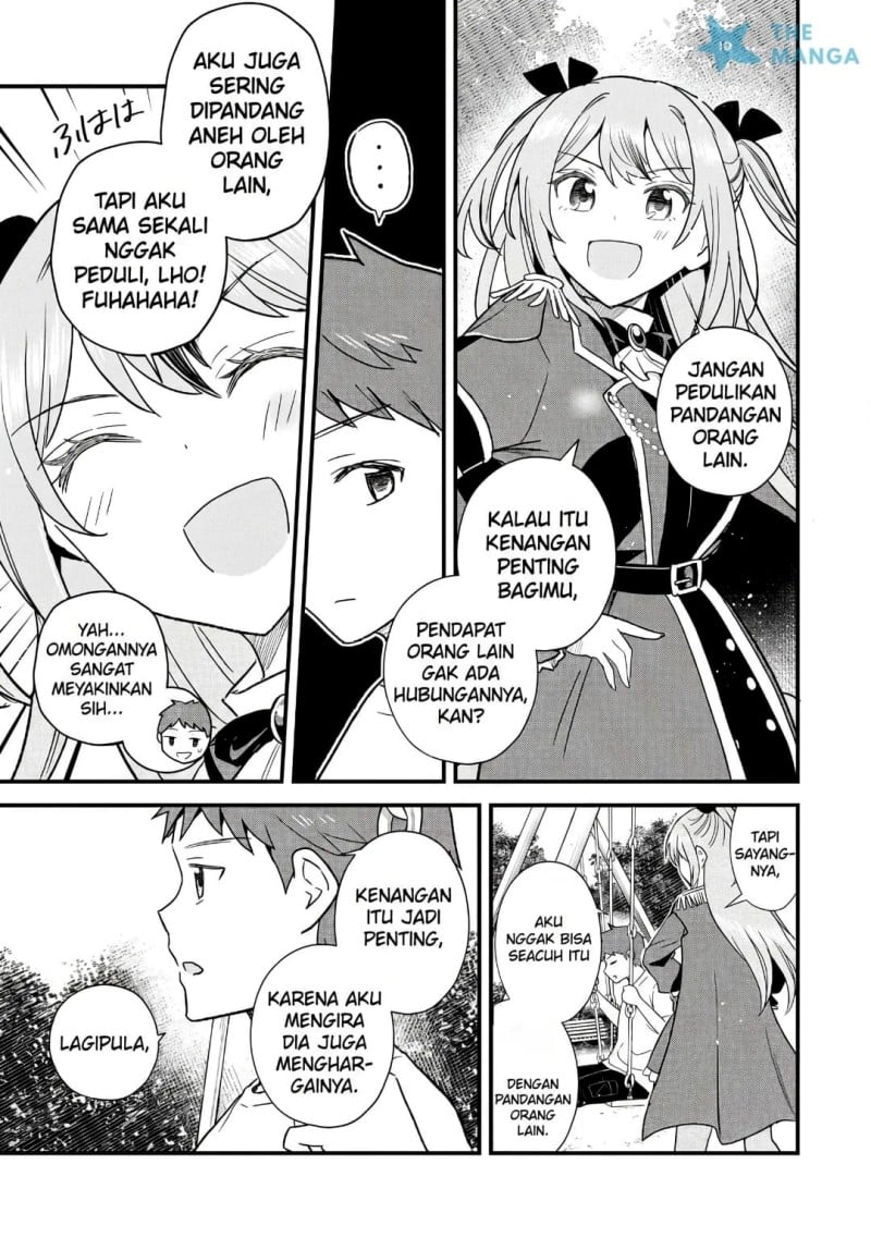 Uchi no Seiso-kei Iinchou ga Katsute Chuunibyou Idol Datta Koto wo Ore Dake ga Shitteiru chapter 11.1 halaman 10