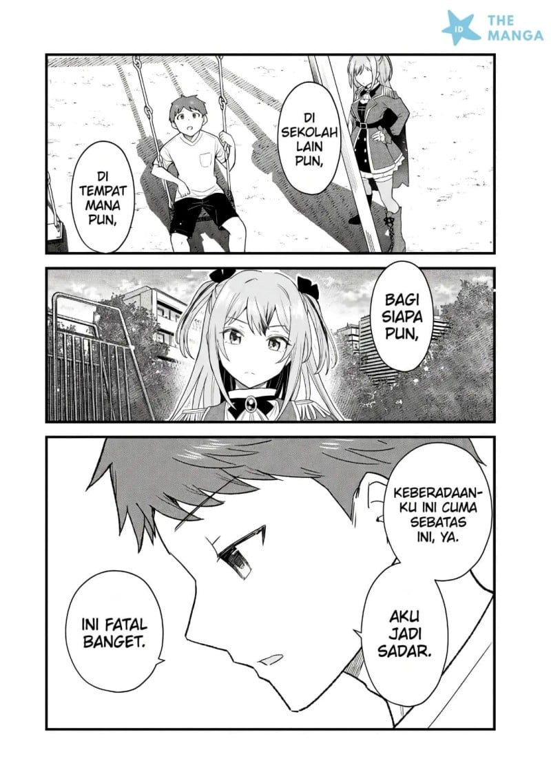 Uchi no Seiso-kei Iinchou ga Katsute Chuunibyou Idol Datta Koto wo Ore Dake ga Shitteiru chapter 11.1 halaman 11