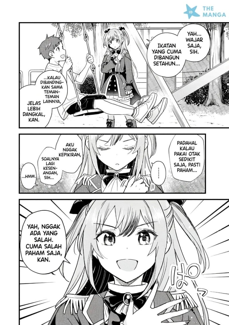 Uchi no Seiso-kei Iinchou ga Katsute Chuunibyou Idol Datta Koto wo Ore Dake ga Shitteiru chapter 11.1 halaman 9