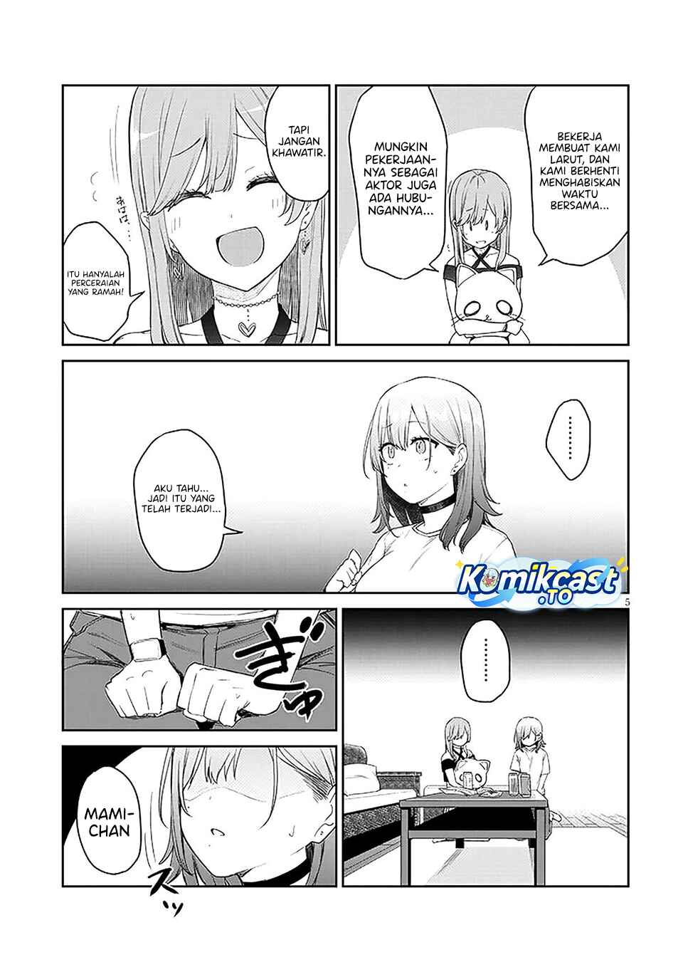 Idol Yamerukedo Kekkon shitekuremasu ka!? chapter 18 halaman 6